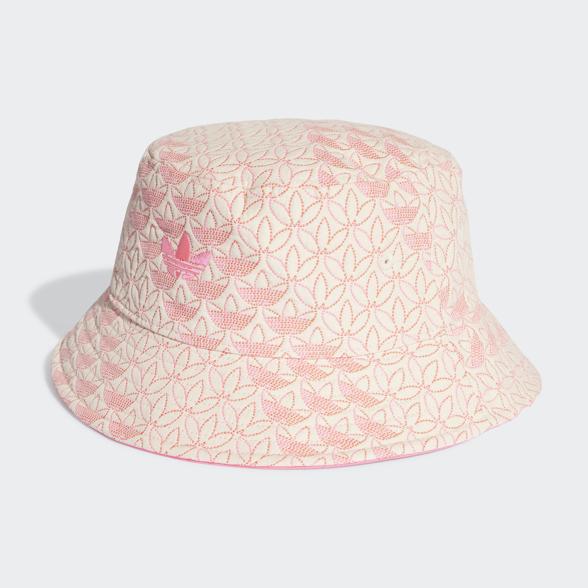 Trefoil bucket hat top