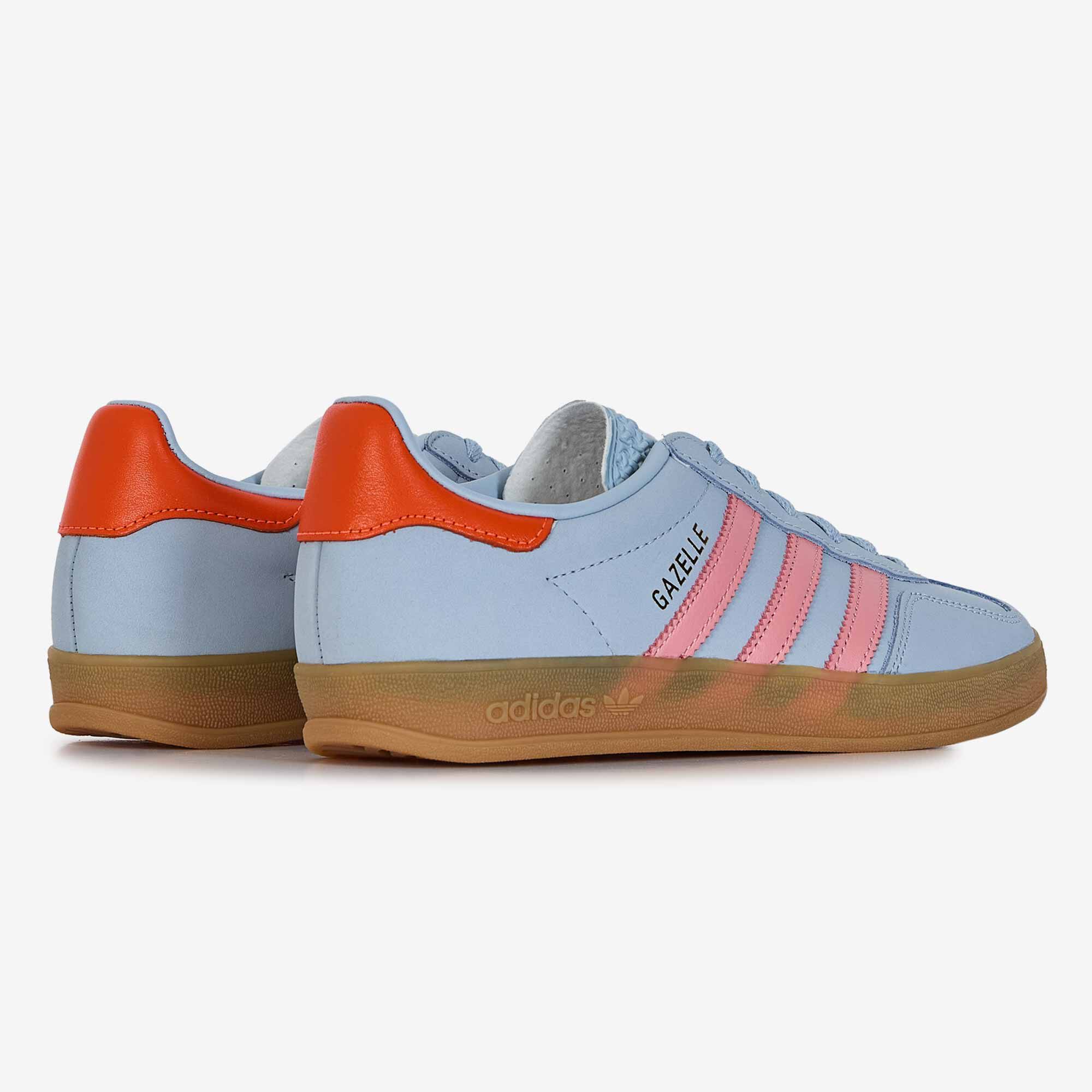 Gazelle Indoor Nubuck  Bleu/orange