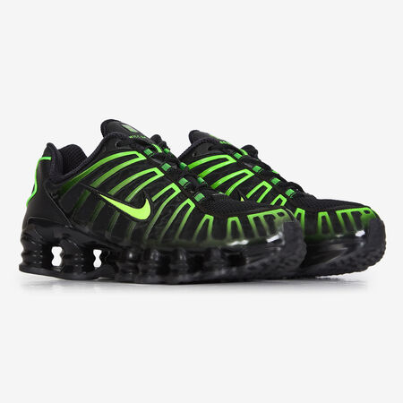 NIKE shox SHOX TL BLACK/GREEN MEN
