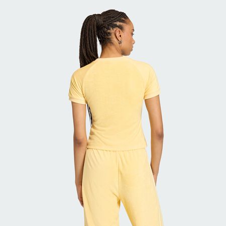 ADIDAS ORIGINALS TEE TERRY TOWEL CALI JAUNE FEMME