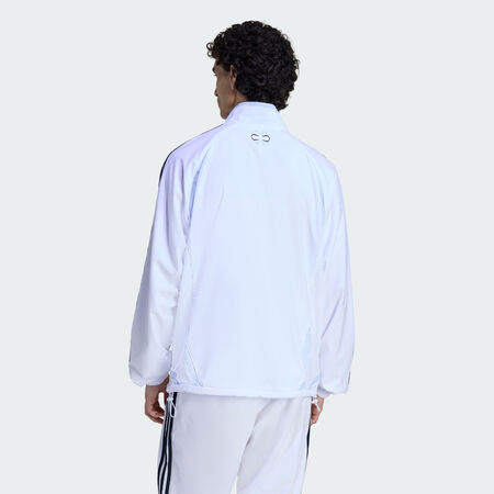 ADIDAS ORIGINALS Veste de surv&ecirc;tement Teamgeist Adicolor White HOMME