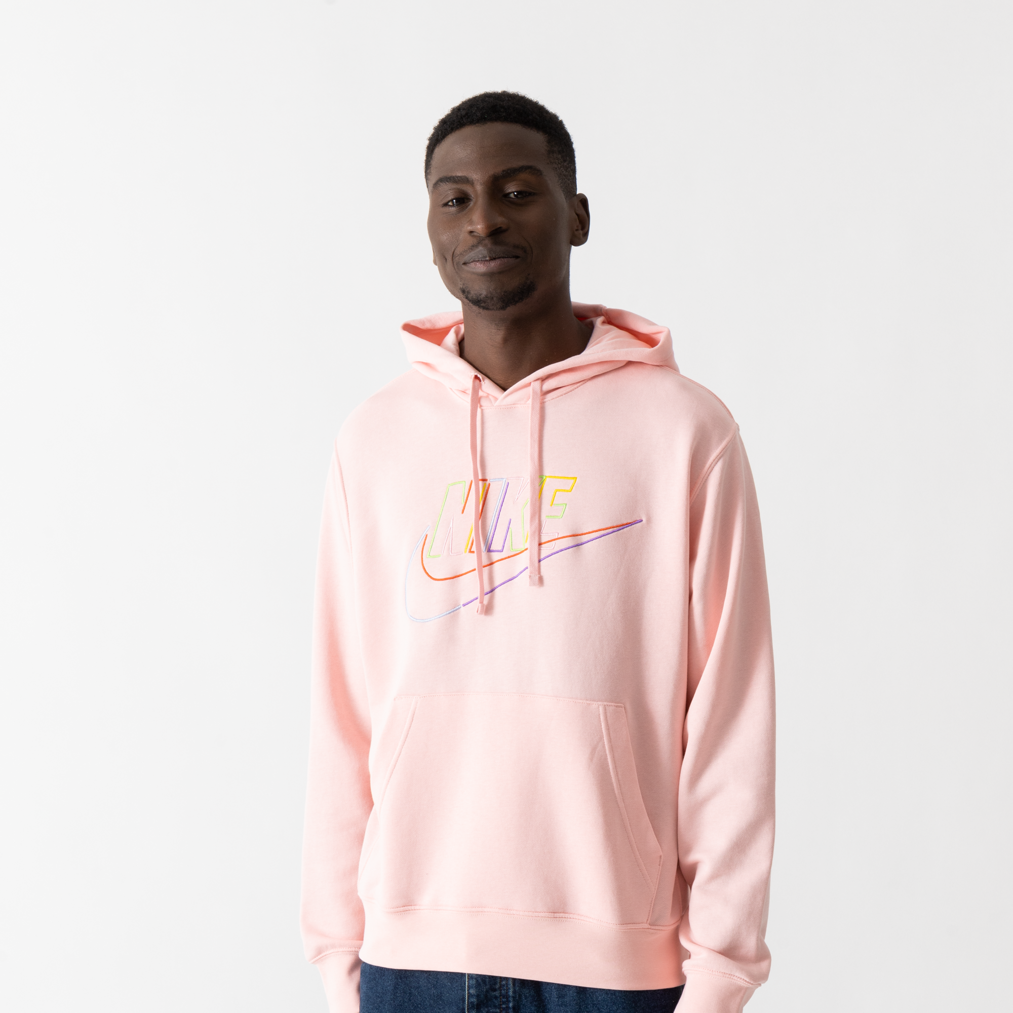 Sweat Nike Hoodie Rose Homme Survetement Nike Homme - Main Image