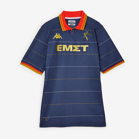 KAPPA MAILLOT KOMBAT 2024 HOME KALLITHEA BLEU/ROUGE HOMME