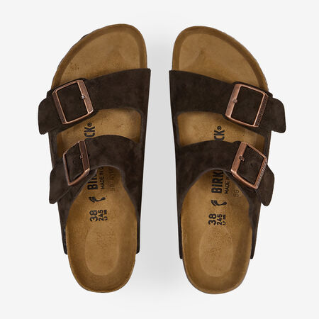BIRKENSTOCK arizona ARIZONA SUEDE MOCCA MARRON FEMME