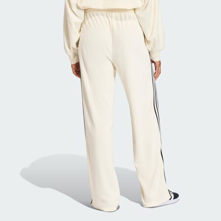 ADIDAS ORIGINALS TERRY TOWEL FIREBIRD PANTS Off White WOMEN