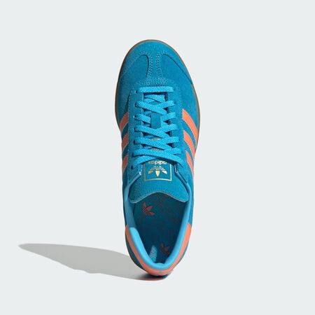 ADIDAS ORIGINALS Hamburg Shoes Sky Rush / Semi Coral / Gold Metallic UNISEX