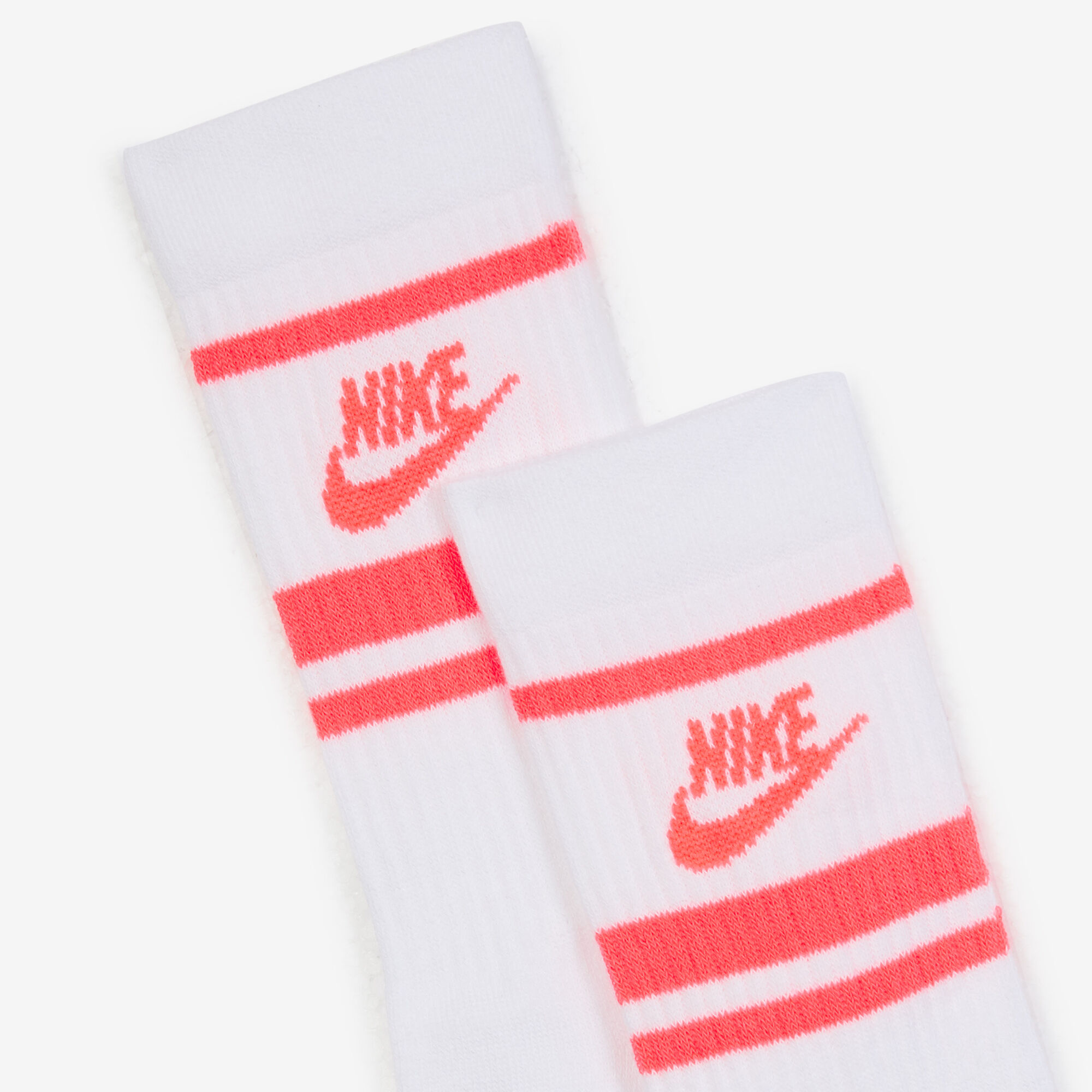 white pink nike socks