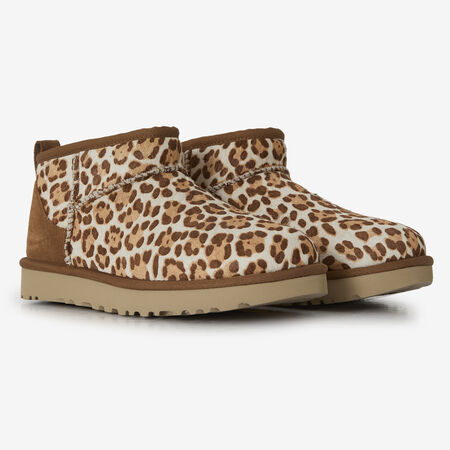 UGG classic mini CLASSIC ULTRA MINI CHEETAH BEIGE/BROWN WOMEN