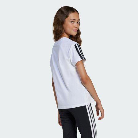 ADIDAS SPORTSWEAR Essentials Tee Kids White / Black JUNIOR