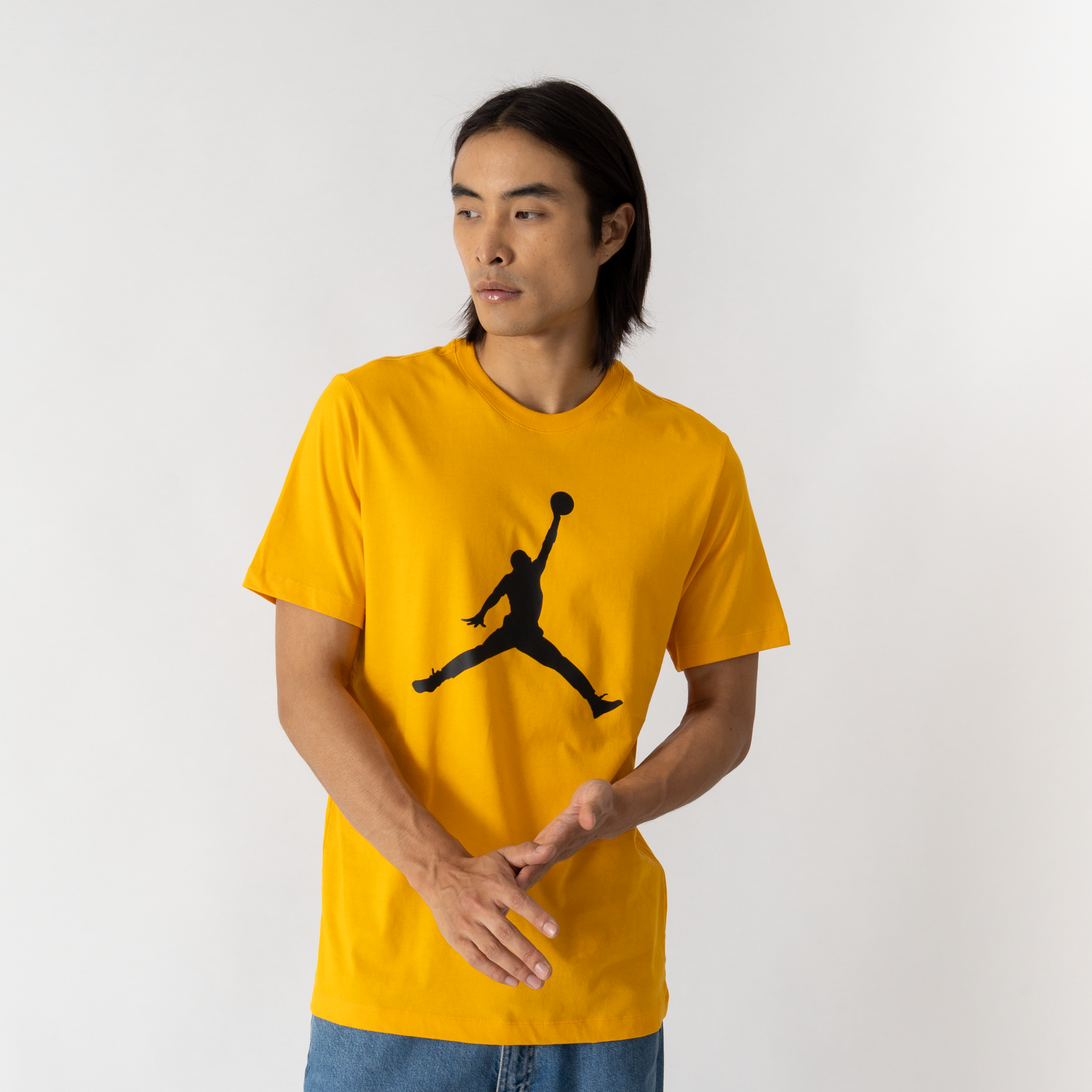 black and yellow jordan t shirts