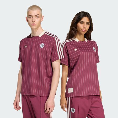 ADIDAS ORIGINALS Maillot Ajax Amsterdam Terrace Icons Victory Crimson MIXTE