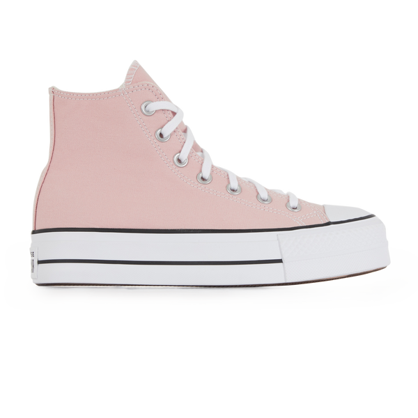 CONVERSE CHUCK TAYLOR ALL STAR LIFT HI PINK SNEAKERS WOMEN