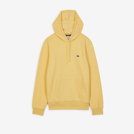 LACOSTE HOODIE CLASSIC LOGO YELLOW MEN