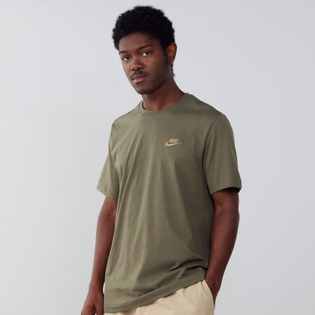 NIKE TEE SHIRT CLUB VERT/BLANC HOMME