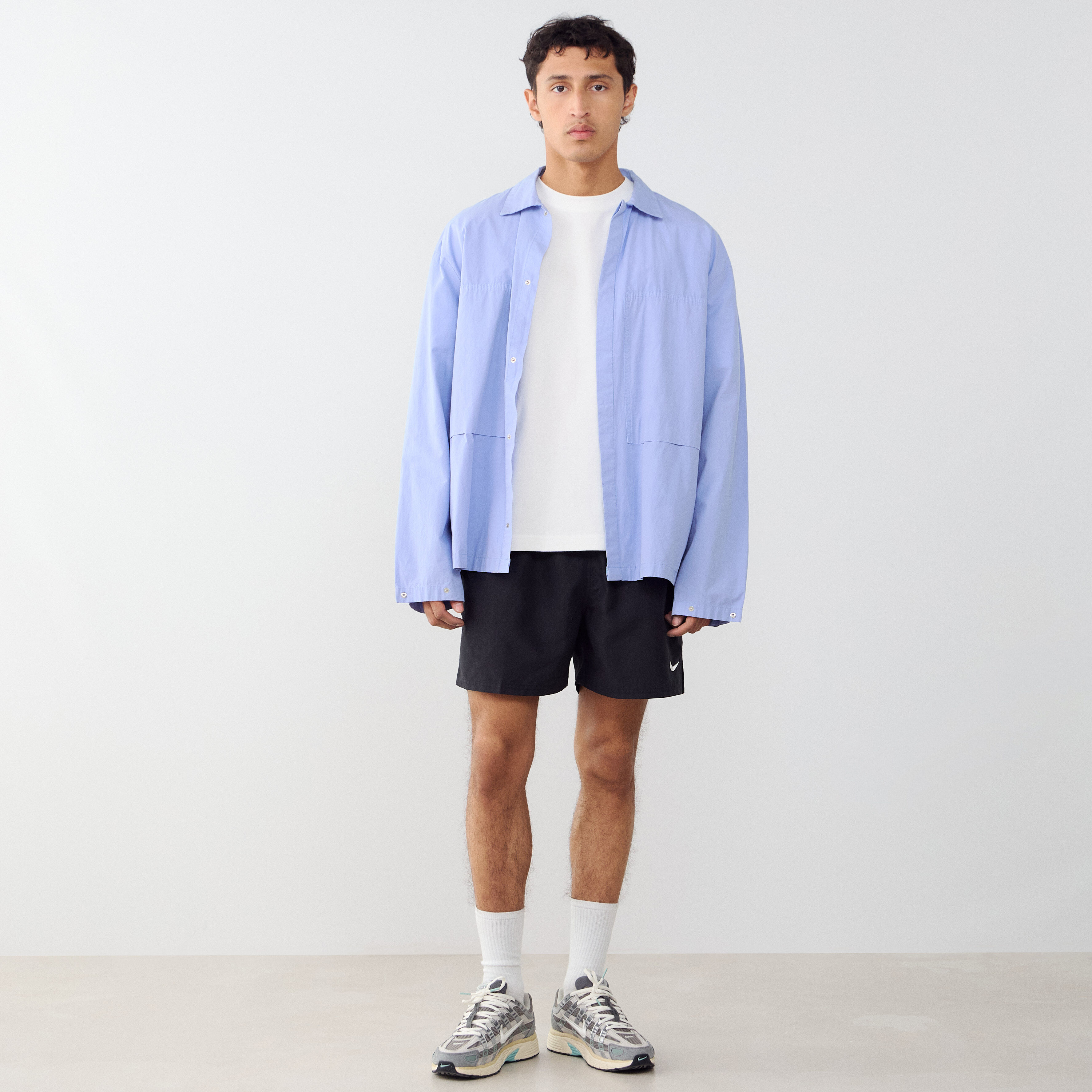 Short Essential Swim  Noir/blanc