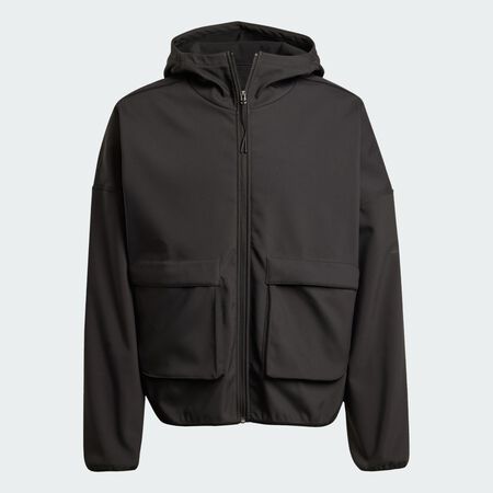 ADIDAS SPORTSWEAR City Escape Premium Full-Zip Hoodie Black MEN