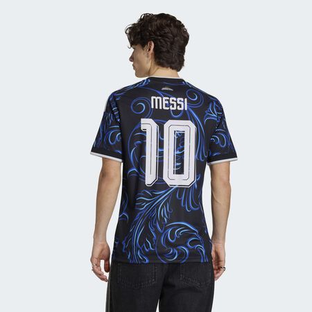 ADIDAS PERFORMANCE Maillot Ext&eacute;rieur Argentine 26 Messi Black / Lucid Blue / Blue Burst HOMME