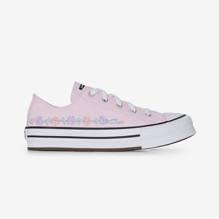 CONVERSE CHUCK TAYLOR ALL STAR EVA LIFT OX FLORAL PINK JUNIOR