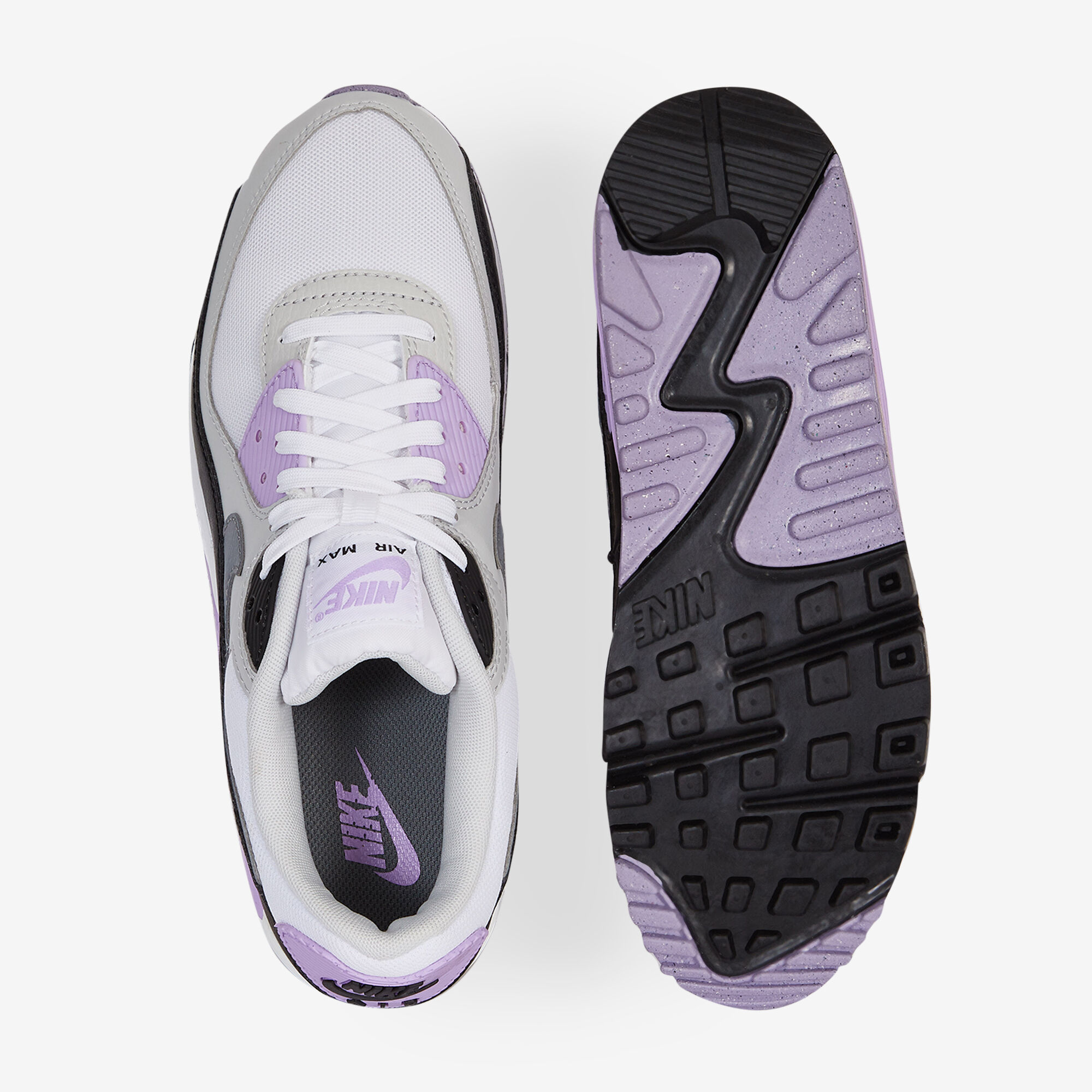 NIKE AIR MAX 90 WHITE PURPLE SNEAKERS MEN Courir