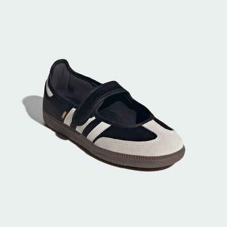 ADIDAS ORIGINALS Chaussure Samba Jane Core Black / Off White / Gold Metallic FEMME