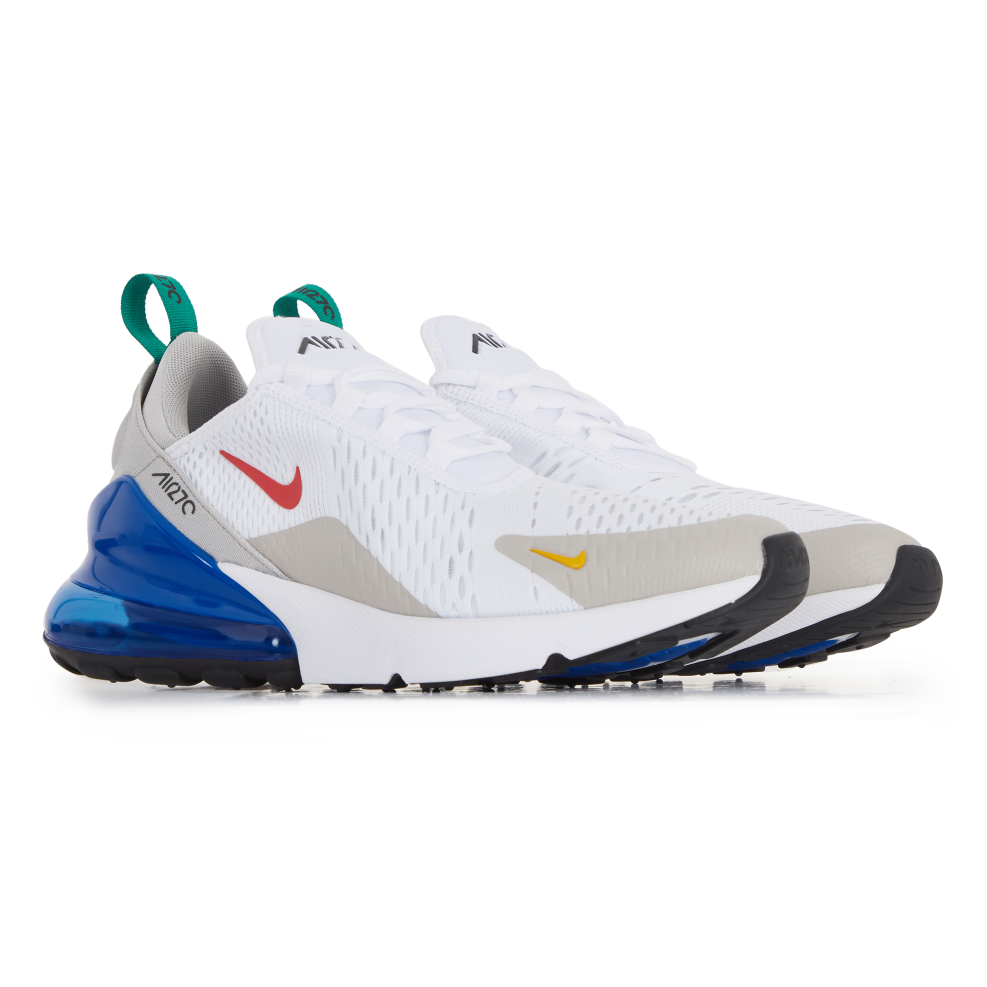 Nike Air Max 270 White Blue Courir Com