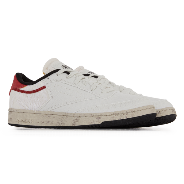 REEBOK CLUB C 85 RYU STREET FIGHTER GREY RED SNEAKERS MEN