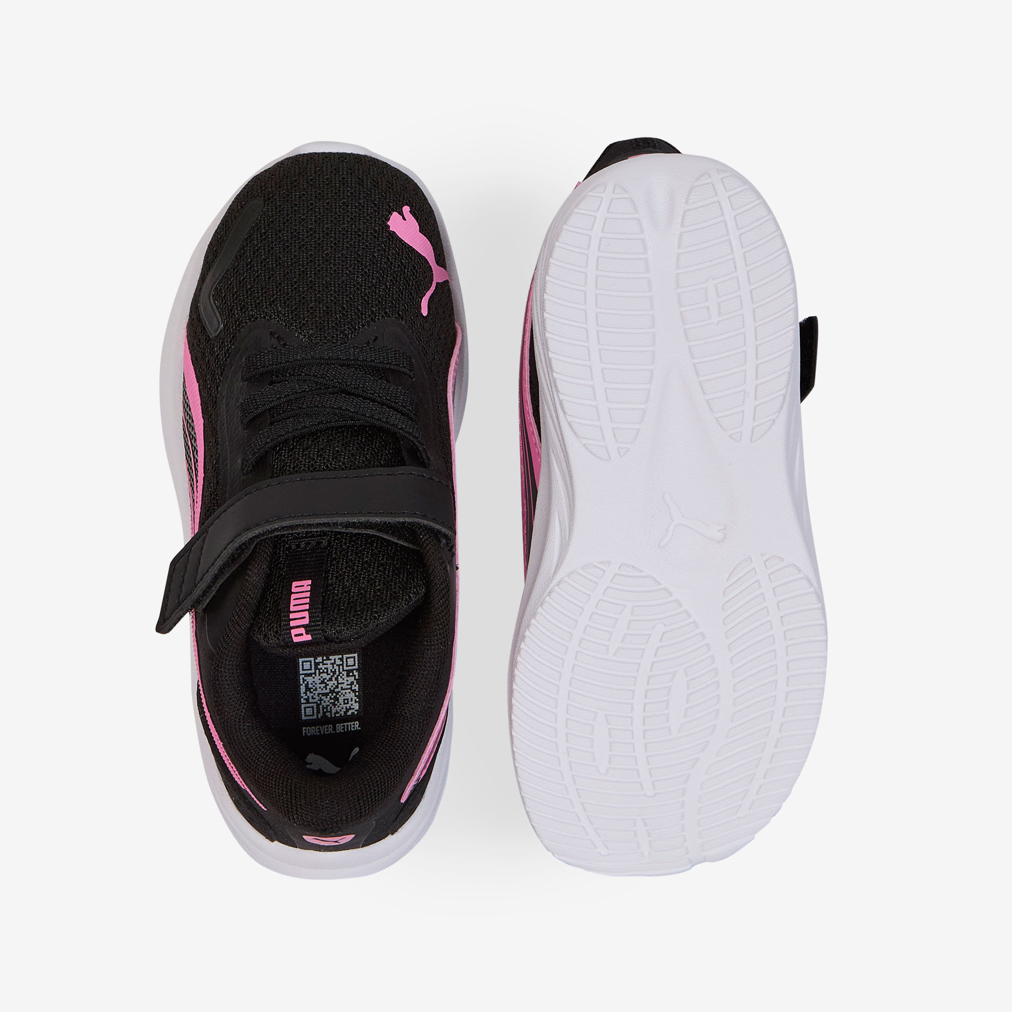 Pounce Lite Cf  Noir/rose   - Bébé -