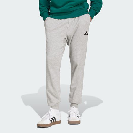 ADIDAS ORIGINALS Essentials Feel Cozy French Terry Pants Medium Grey Heather / Black MEN