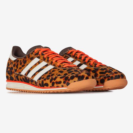 ADIDAS ORIGINALS sl 72 SL 72 OG PONY HAIR MARRON/BLANC FEMME
