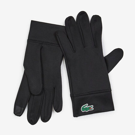 LACOSTE GANTS SIDE LOGO SPORT BLACK/GREEN UNISEX