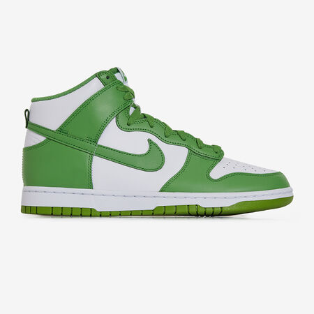 NIKE dunk DUNK HIGH CHLOROPHYL BLANC/VERT HOMME
