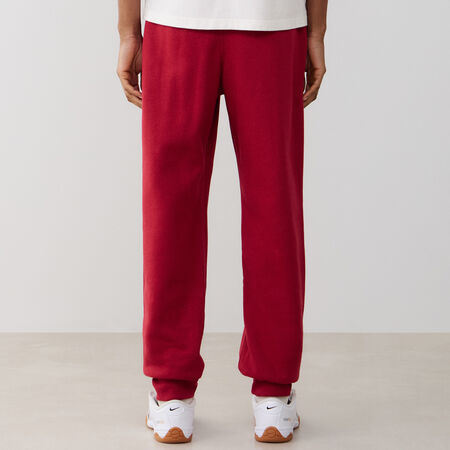 NIKE PANT JOGGER CLUB BURGUNDY/WHITE MEN