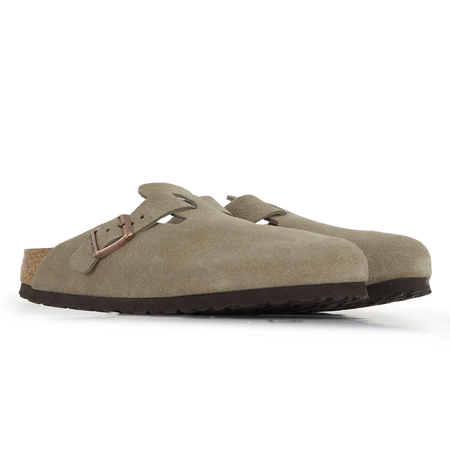 BIRKENSTOCK boston BOSTON SUEDE TAUPE TAUPE WOMEN