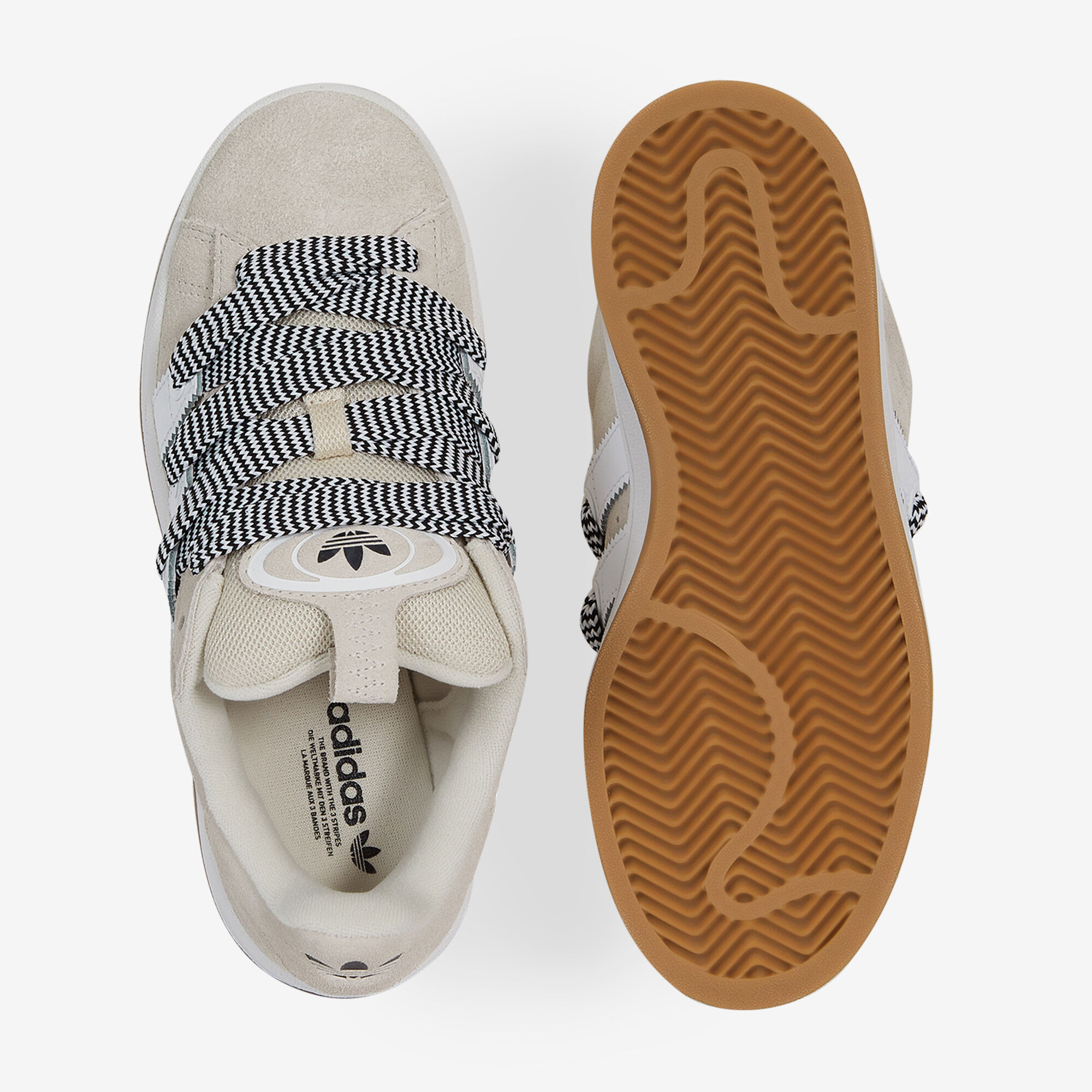 Campus 00s Adistripes  Beige/blanc
