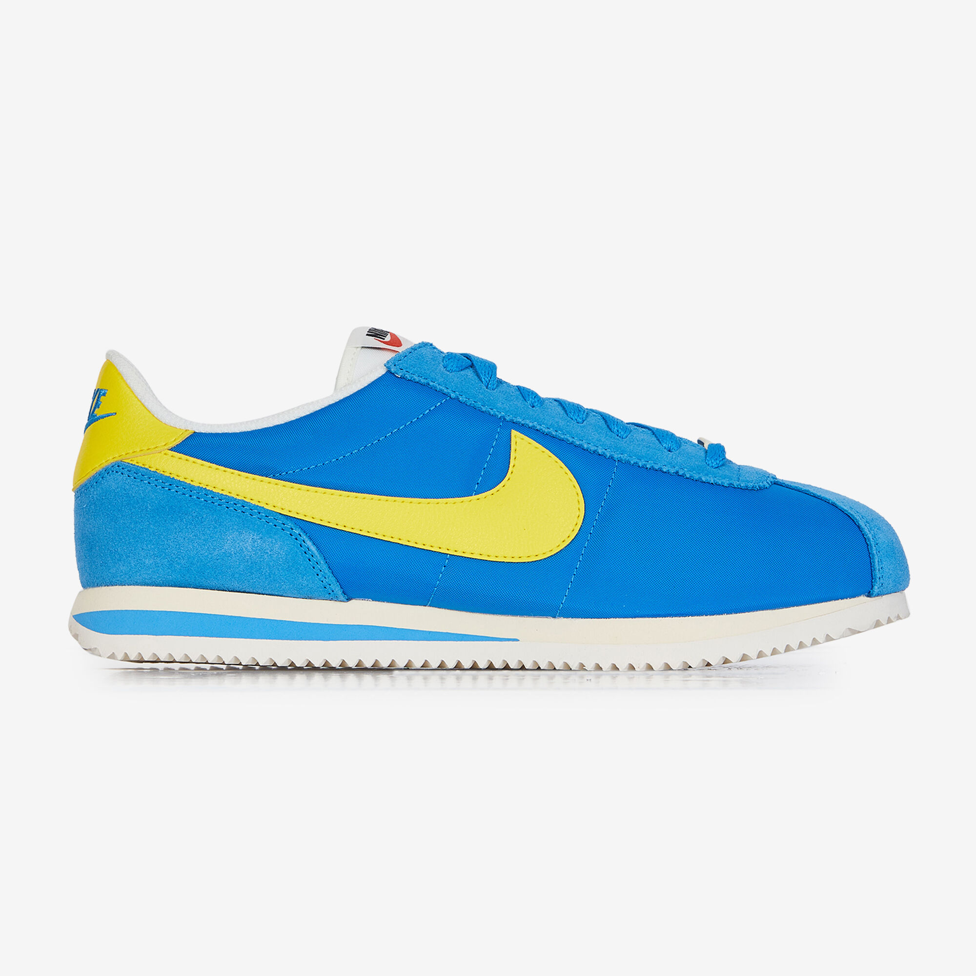 NIKE CORTEZ NYLON BLUE/YELLOW SNEAKERS MEN