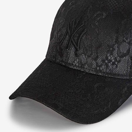 NEW ERA 9FORTY WOMEN NY LACE NOIR FEMME