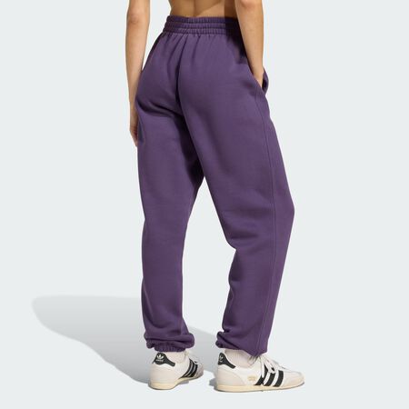 ADIDAS ORIGINALS Essentials Fleece Loose Joggers Aurora Plum WOMEN