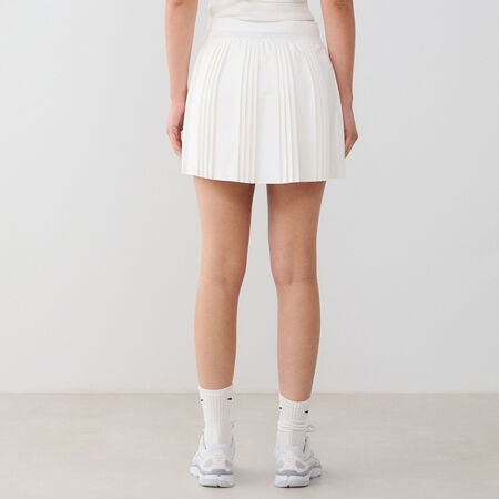 NIKE SKIRT PLEATED ADVANTAGE WHITE WOMEN