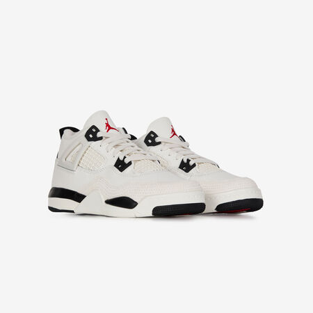 JORDAN JORDAN 4 FLIGHT CLUB BLANC/NOIR CADET