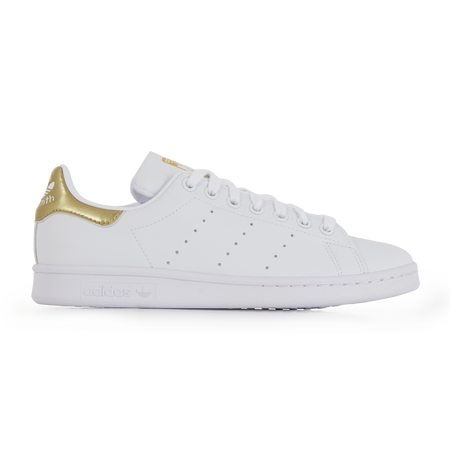 ADIDAS ORIGINALS STAN SMITH WHITE GOLD SNEAKERS WOMEN Courir