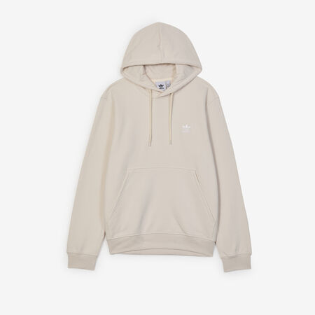 ADIDAS ORIGINALS HOODIE ESSENTIAL TREFOIL BEIGE/BLANC HOMME
