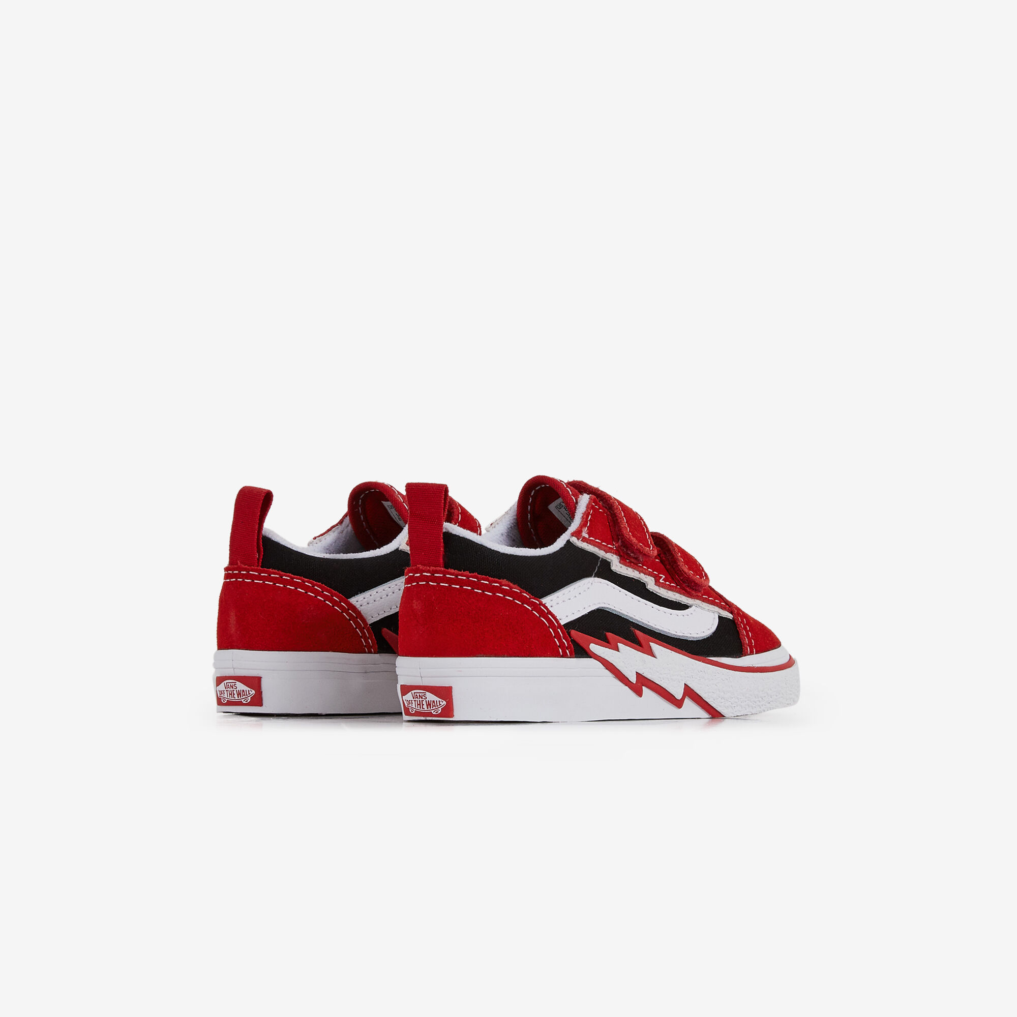 Vans old skool rouge cheap courir