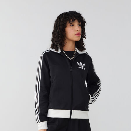 ADIDAS ORIGINALS JACKET FZ BECKENBAUER BLACK/WHITE WOMEN