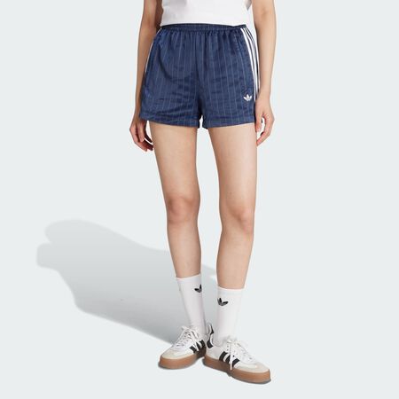 Short adidas Originals Pin-stripe Satin : Night Indigo