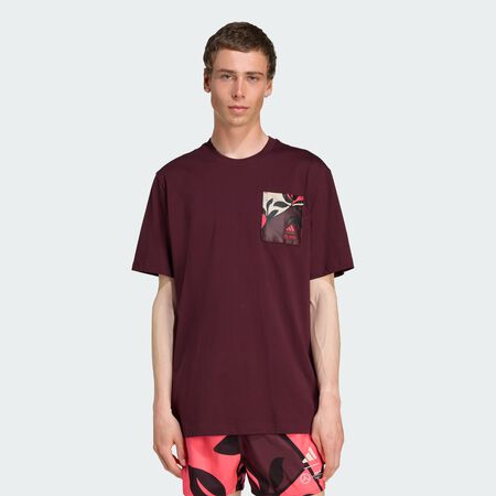ADIDAS PERFORMANCE Mercedes - AMG Petronas Formula One Team Summer Tee Aurora Ruby MEN