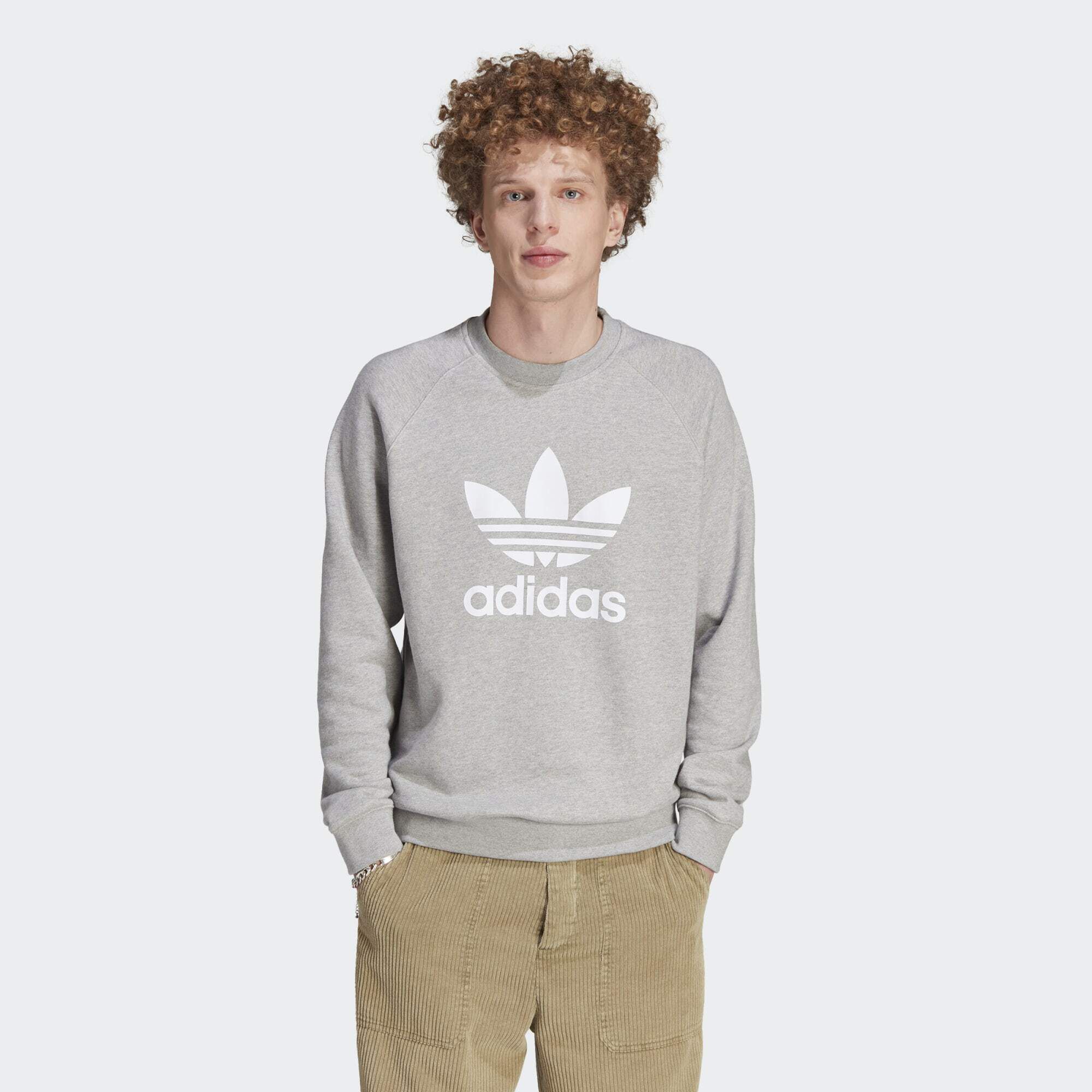 ADIDAS ORIGINALS ADICOLOR CLASSICS TREFOIL CREWNECK SWEATSHIRT