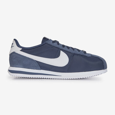 NIKE CORTEZ NYLON MARINE/BLANC HOMME