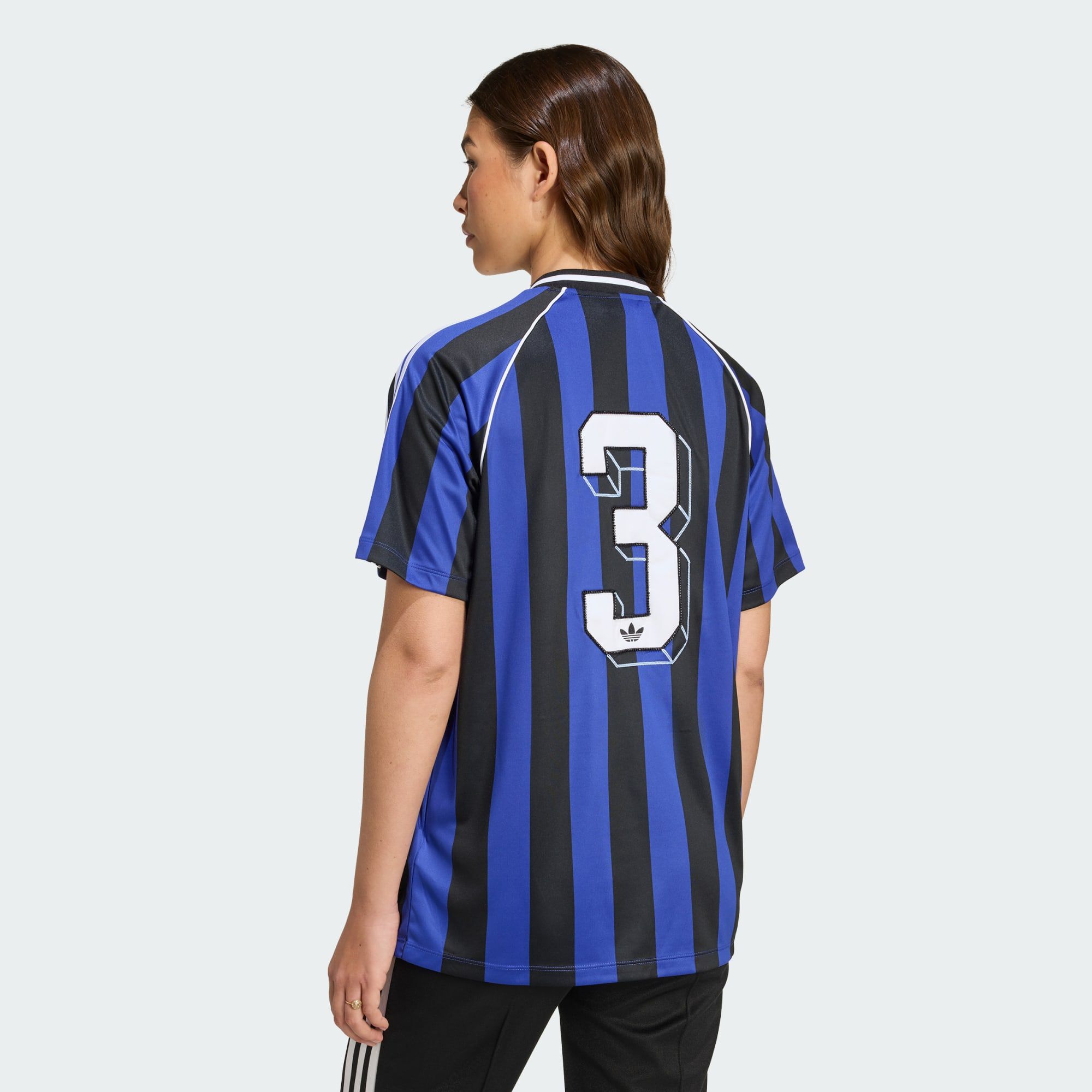 ADIDAS ORIGINALS MAILLOT ADITUFF BLUE/BLACK - TEE-SHIRT