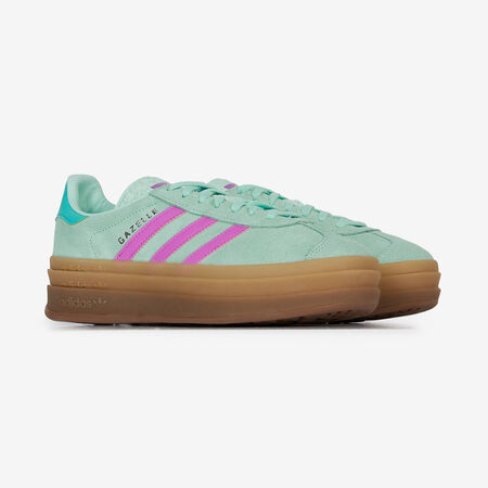 ADIDAS ORIGINALS gazelle GAZELLE BOLD VERT/VIOLET JUNIOR