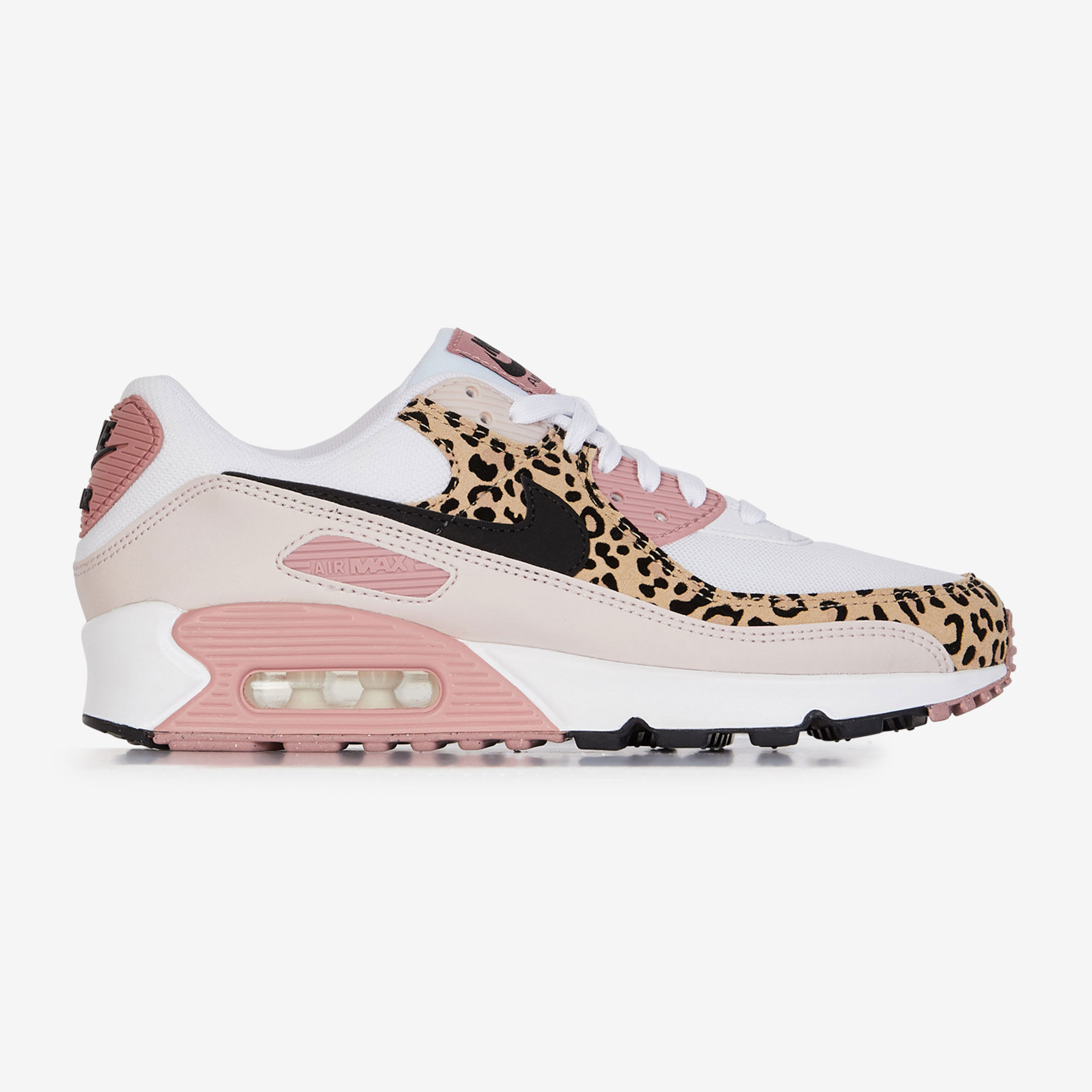 NIKE AIR MAX 90 CHEETAH WHITE/PINK - SNEAKERS WOMEN | Courir.com